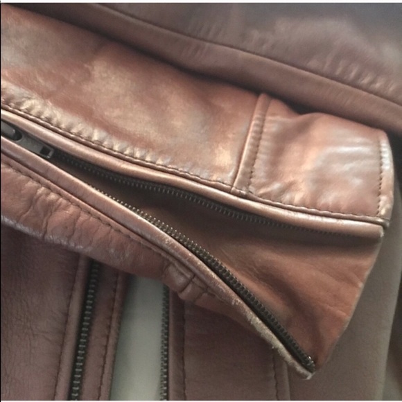 Harley Davidson brown script leather jacket XXL - Picture 8 of 8